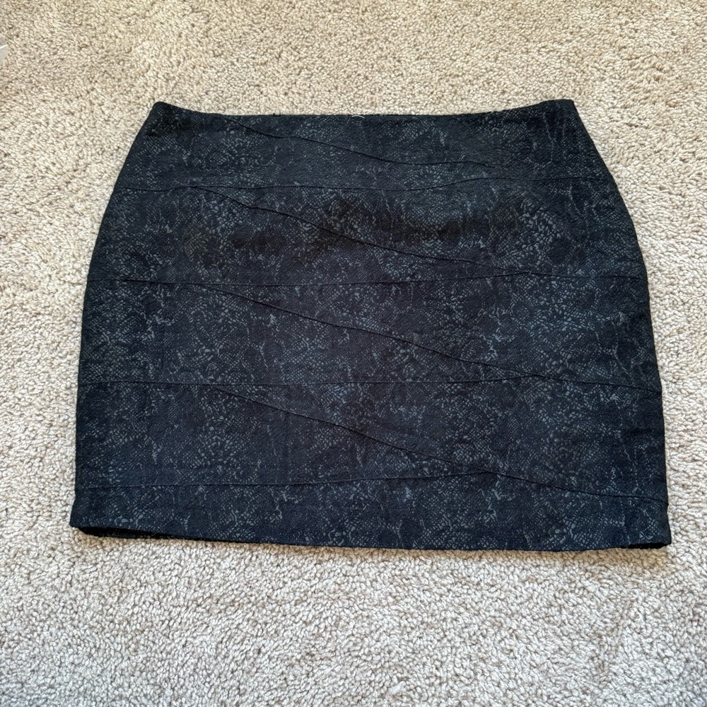 Dalia Collection Mini Skirt Black 10